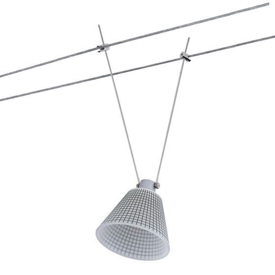 Paulmann 600.13 Decosystems Schirm Spotlight Kegi Wei / Schwarz kariert
