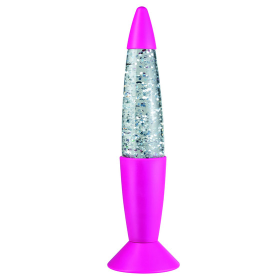 TIP Mood LED Glitterleuchte Pink / Multicolor inkl. Leuchtmittel