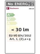 Paulmann 280.30 LED Leuchtmittel kleiner Tropfen 0,6W Lampe E27 Tageslichtweiß