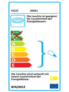 EGLO 30061 Einbauspot 9W schwenkbar Nickel matt inkl. Leuchtmittel