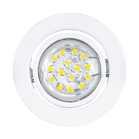 EGLO 30065 Einbauspot LED 3W schwenbar Weiss inkl....