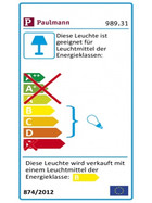 Paulmann 989.31 Premium Line Einbaustrahler 50W GU5,3 Halogen Eisen geb. IP23