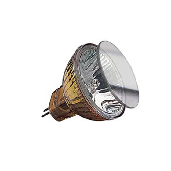 2 x Paulmann 832.14 20W GU4 Warmweiß Halogen Reflektor Gold Leuchtmittel