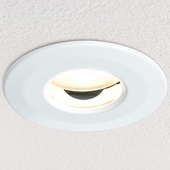 Paulmann 928.46 LED Einbauleuchten-Set Premium Coin 7W Dimmbar Warmwei IP65