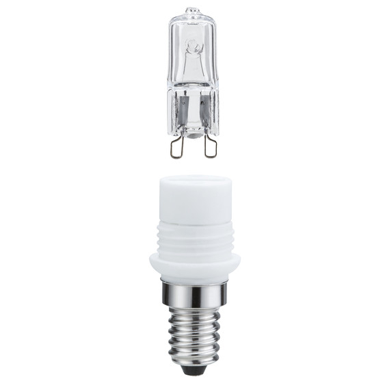 Paulmann 549.21 Sockelset 42 W E14 auf G9 Klar Minihalogen