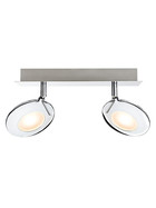 Paulmann 602.51 Orb Strahler LED 2x3W chrom inkl. Leuchtmittel