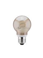 Paulmann 870.15 Globe 60 Gold Energiesparlampe 7W E27 230V Warmweiss