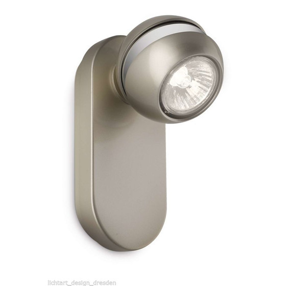 Philips 379221716 Champagne 1x35W Lampe GU10 Strahler Dimmbar Chrom matt Spot