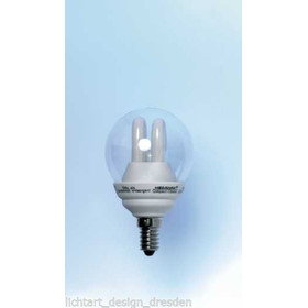 MEGAMAN MM126 Energiesparlampe Compact Classic Klar 6W...