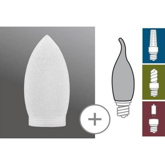 Paulmann 875.42 Energiesparlampen Deco Glas Kerze...