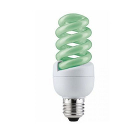Paulmann 880.89 Energiesparlampe E27 Spirale 15W Grün Sparlampe 88089