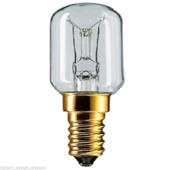 GE LIGHTING 33229 OFENLAMPE MINI 15W E14 KLAR 230V GLÜHLAMPE