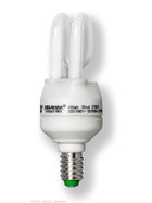 MEGAMAN MM014 ENERGIESPARLAMPE COMPACT MINI 4W E14 WARMWEISS 230V SPARLAMPE