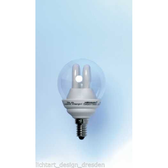 MEGAMANN MM124 Energiesparlampe Compact Classic matt 6W E14 Warmweiß 230V