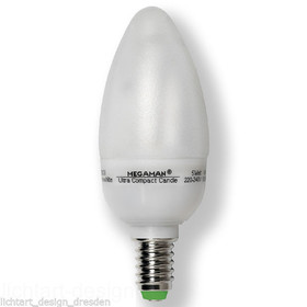 MEGAMAN MM806 CANDELIGHT KERZE ENERGIESPARLAMPE 5W...