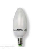 MEGAMAN MM806 CANDELIGHT KERZE ENERGIESPARLAMPE 5W WARMWEIß E14 ESL GÜNSTIGER