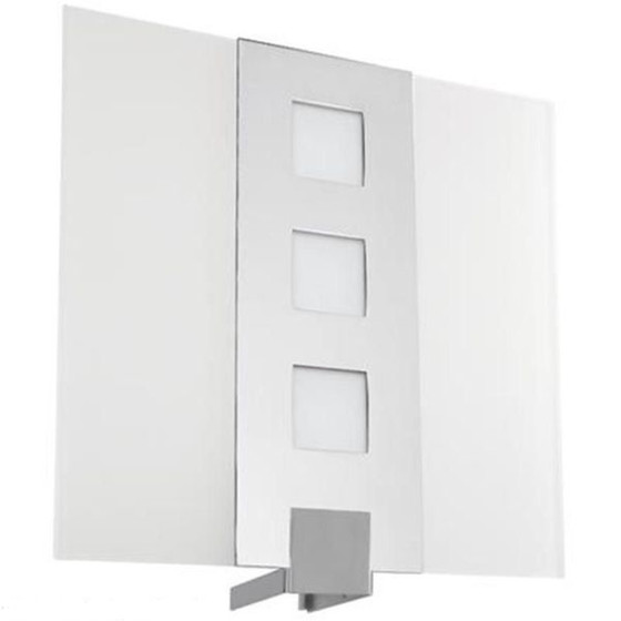 Paulmann 701.56 DEKOGLAS fr Wandleuchten Schirm PLAIN CUT Chrom / Satin