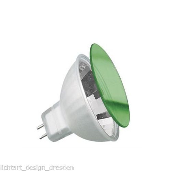 Paulmann True Color Halogen KLS 35W GU5,3 Grün Reflektorlampe 12V dimmbar