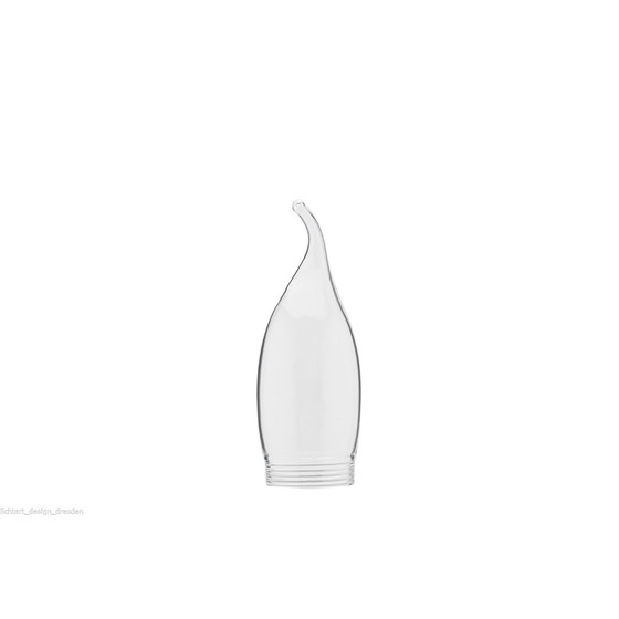 Paulmann 875.40 DECO Glas / Artikel fr Energiesparlampe Kerze Cosy Klar 87540