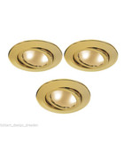 Paulmann 921.89 Einbauspot R50 Quality Line 3 x60W Gold E14 92189