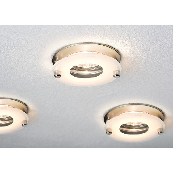 Paulmann 925.49 Premium Line Level Einbauleuchten Set 3x35W Eisen geb. IP23 inkl. Leuchtmittel