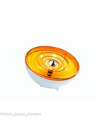 Sompex 91784 Moon Tischleuchte max. 40W Orange Metall Glas lackiert