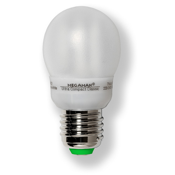 Megaman MM80802 Ultra Compact Classic Energiesparlampe 7W...