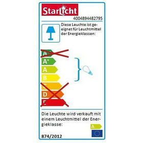 Starlicht 20900244 THASOS Wandlampe 13W Unterbauleuchte...