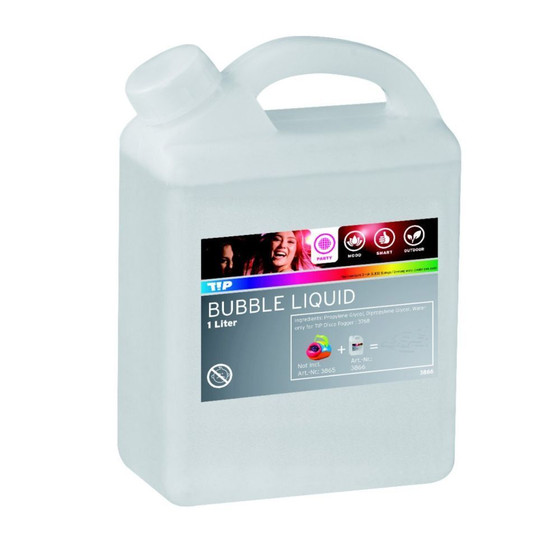 TIP 3866 Party Bubble Liquid 1 Liter für Paulmann Bubble Maschine