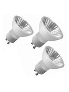 3 x Nice Price 3756 Halogen Reflektorlampe 3 x 50W Leuchtmittel GU10 Satin warmweiß dimmbar