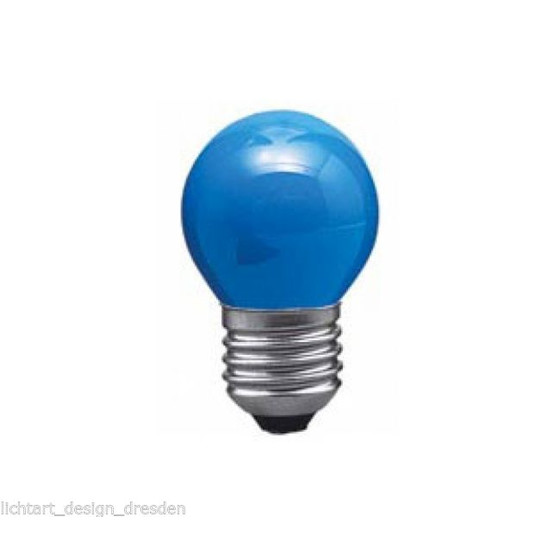 Paulmann 401.34 Glühlampe Tropfen Blau 25W Leuchtmittel E27 Party Color Licht