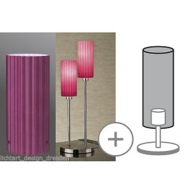 Paulmann 700.87 Glas Corona Satin/Lilac für Living...