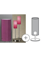 Paulmann 700.87 Glas Corona Satin/Lilac für Living 2Easy Midi Serie Satin