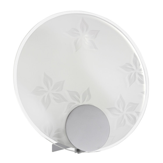 Paulmann 701.14 Decosystems Schirm "Wall Light" Disc Flower Satin max. 40W 70114