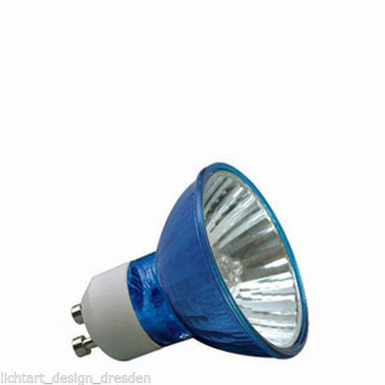 Paulmann 836.05 Akzent Halogen Reflektorlampe 35W Blau GU10 Warmweiß 83605