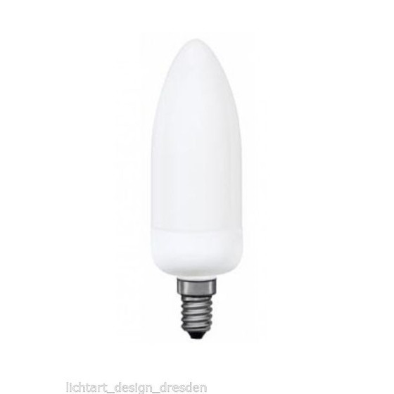 Paulmann 891.07 Energiesparlampe Kerze 7W Warmweiß E14 230V Leuchtmittel 89107