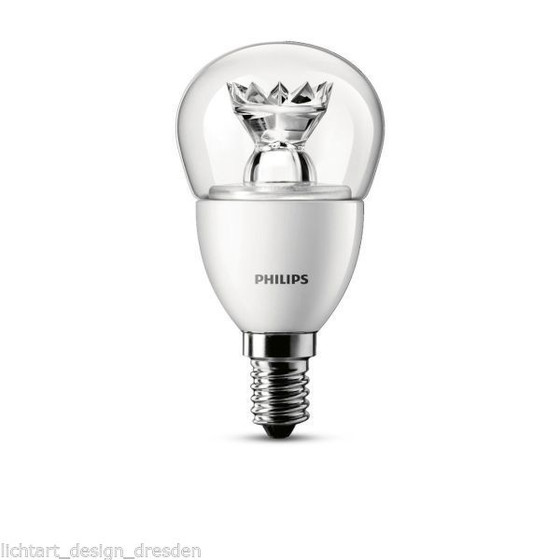 Philips 192763 LED E14 Tropfen Glühlampe 4W (~25W) Klar Warmweiß 230V