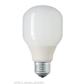 Philips 662569 Softone Energiesparlampe Leuchtmittel 8W Warmweiss E27 E-Saver 230V