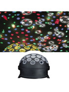 TIP Disco 3297 LED Light Globe Kugel 4W RGB Schwarz Motor Multicolor