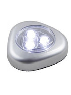 Globo Lighting 31909 LED Flashlight / Pushlight Silber 0,21W inkl. Leuchtmittel
