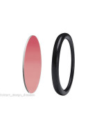 Paulmann 833.91 Disco Rot Vorsatzscheibe mit Ring Ø 51 mm für Reflektor