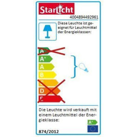 STARLICHT 20300352 Wannenleuchte AQUALUX 2x14 W Deckenlampe IP65 T5 Badleuchte