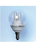 MEGAMAN MM122 Energiesparlampe Compact Classic Clear 4W E14 Warmweiß 230V