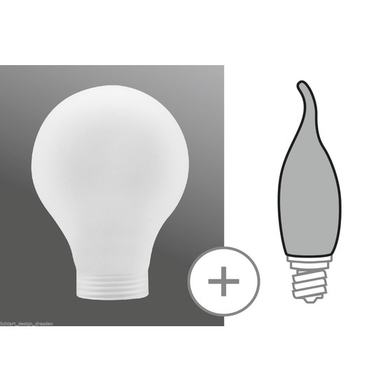 Paulmann 875.73 Deco Artikel Glas Minihalogen AGL Satin...