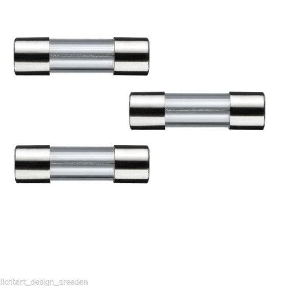 PAULMANN FEINSICHERUNG FÜR TRAFO, SEILSYSTEME 0,63 A - 2,5 A im 3er PACK