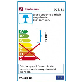 Paulmann 925.81 Einbauleuchte Cloud LED 10W Weiß matt