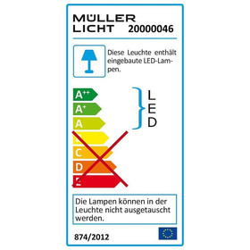 STARLICHT 20000046 StarLED Aramon 6 W Unterbauleuchte Alu...