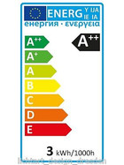 ACTION BY WOFI 9726 LED SMD LEUCHTMITTEL 3W G9 warmweiss