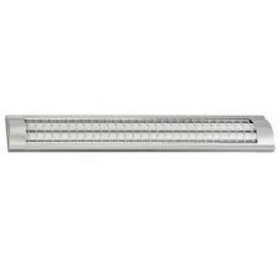 Briloner 6438-304 Unterbauleuchte Energiesparlampe 2x 30W T8 Silber inkl. Leuchtmittel