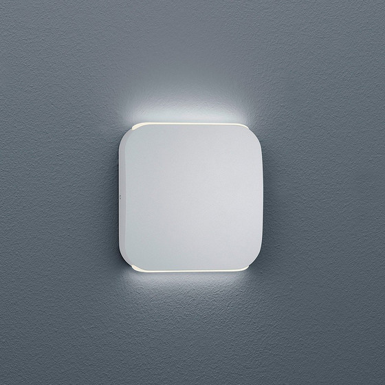 Helestra A28508.07 Nova Auen-Wandleuchte LED 10W Alu wei matt 3000K up&down